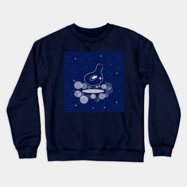 avocado, tropical, fruits, diet, proper nutrition, vegetarianism, raw food, space, shine, stars, galaxy, night Crewneck Sweatshirt by grafinya